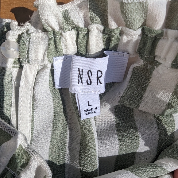 Lauren Stripe Sleeveless Fit & Flare Dress size Large - Picture 8 of 9